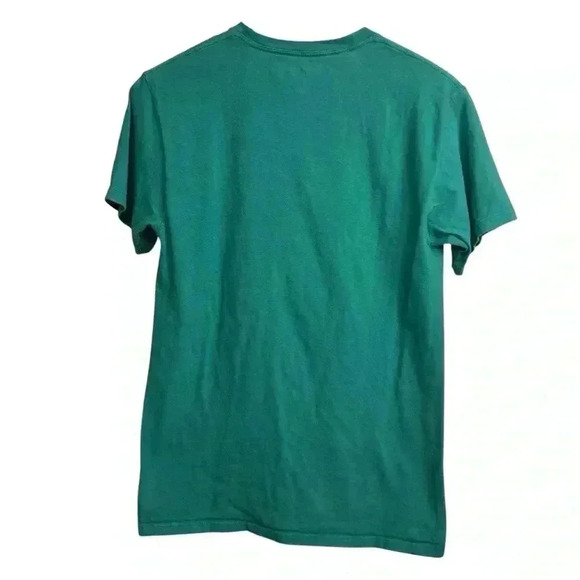 Champion Green Champion Men's Script Jersey Graphic T-Shirt Size Small - Picture 4 of 5